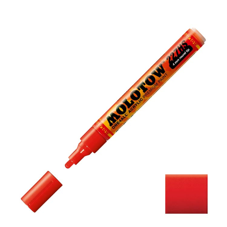 Molotow Acrylic Paint Marker Traffic Red 4mm