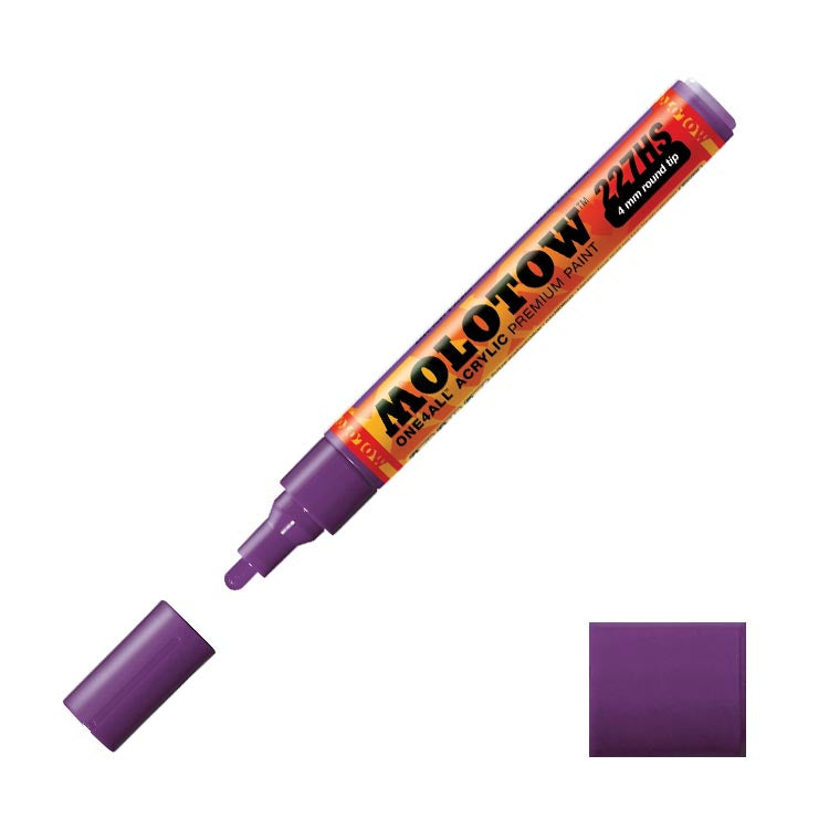 Molotow Acrylic Paint Marker Violet Hd 4mm