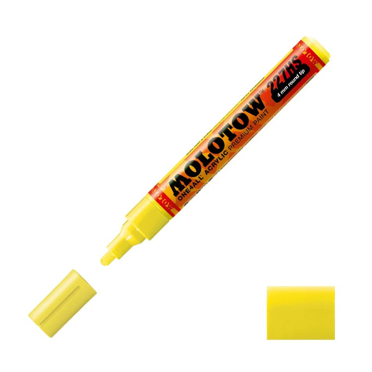 Molotow Acrylic Paint Marker Neon Yellow 4mm