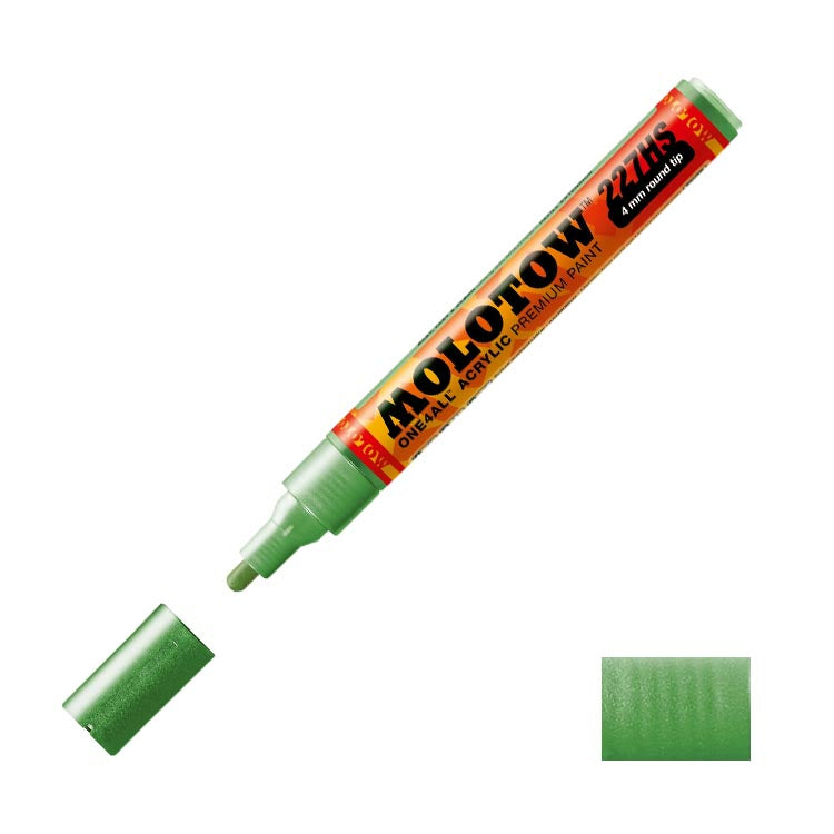 Molotow Acrylic Paint Marker Metallic Green 4mm