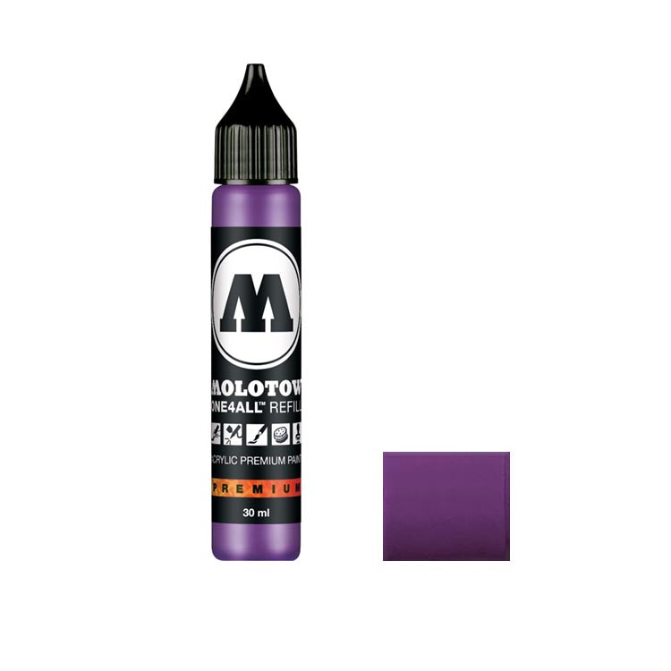 Molotow Acrylic Paint Marker Refill Violet Hd 30ml