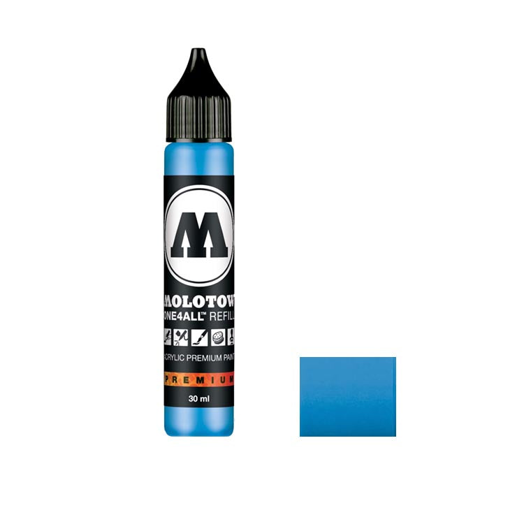 Molotow Acrylic Paint Marker Refill Shock Blue Middle 30ml