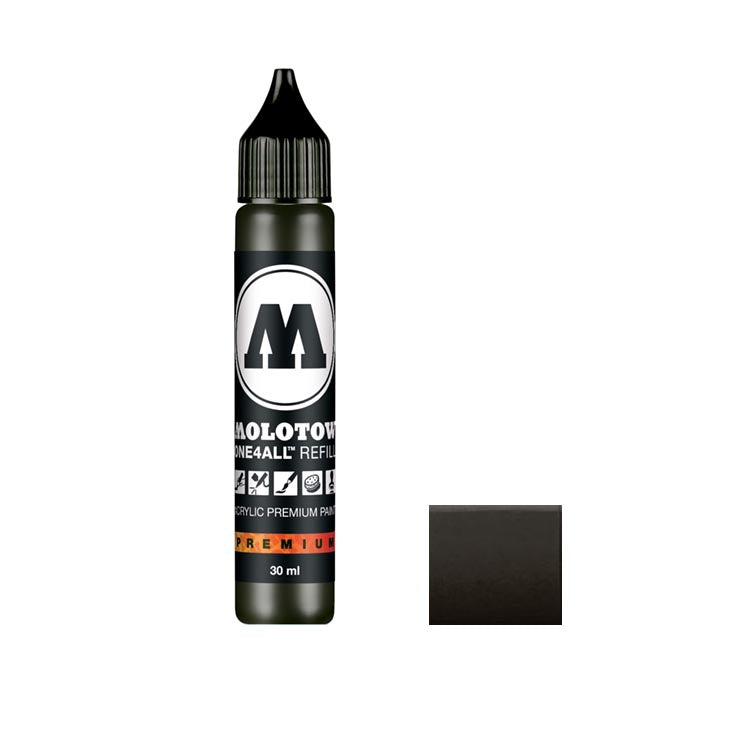 Molotow Acrylic Paint Marker Refill Signal Black 30ml