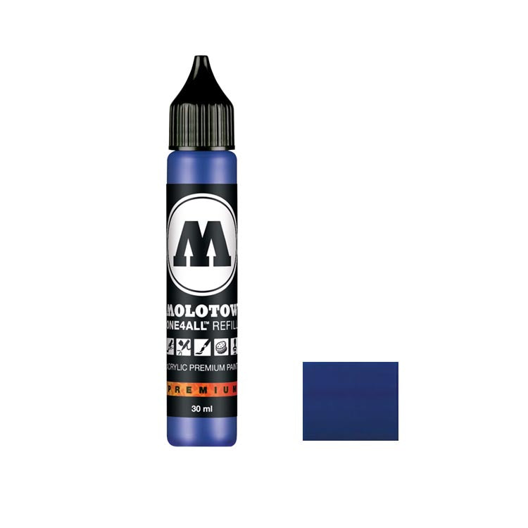 Molotow Acrylic Paint Marker Refill True Blue 30ml