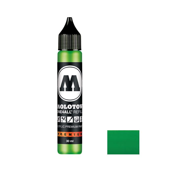 Molotow Acrylic Paint Marker Refill Universes Green 30ml
