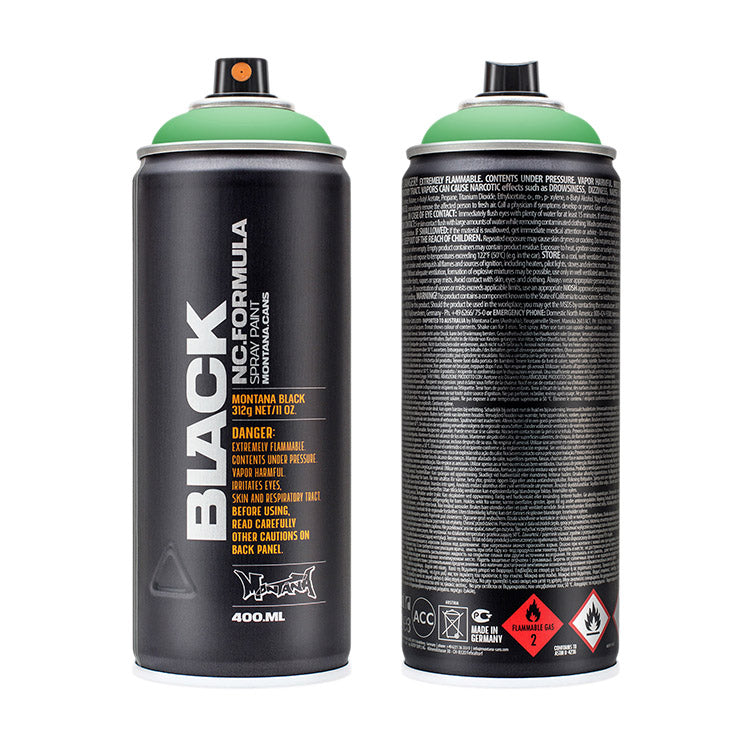Montana Black Spray Paint Revolt Green ⚠️