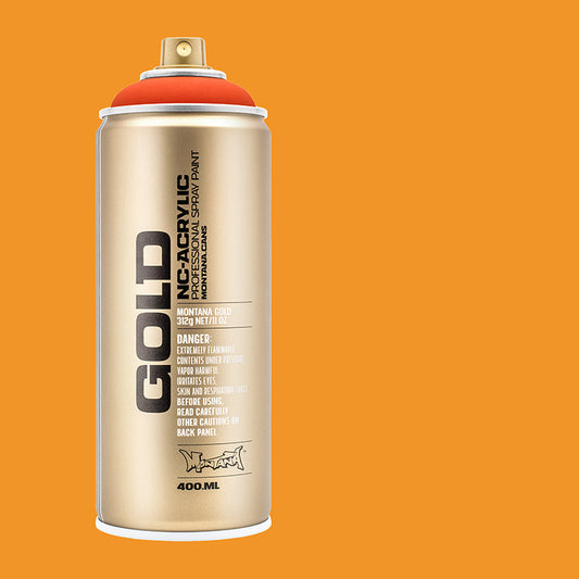 Montana Gold Acrylic Spray Paint Power Orange ⚠️