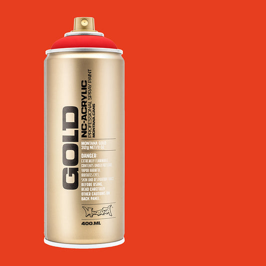 Montana Gold Acrylic Spray Paint Fire Red ⚠️