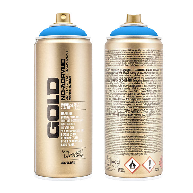 Montana Gold Acrylic Spray Paint Flame Blue ⚠️