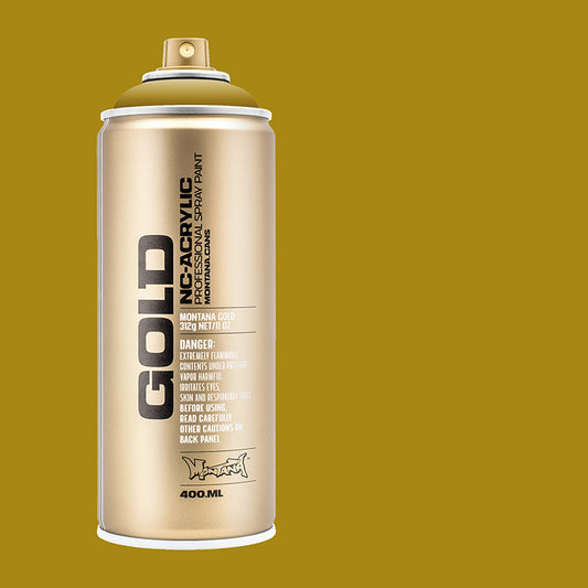 Montana Gold Acrylic Spray Paint Mustard ⚠️