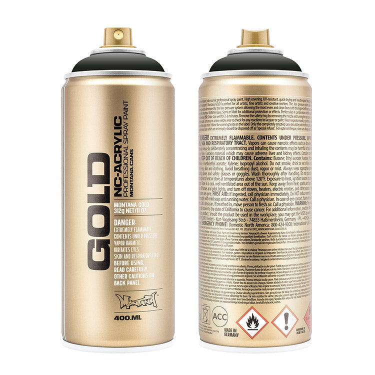 Montana Gold Acrylic Spray Paint Military Green ⚠️
