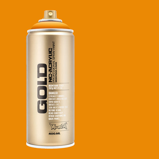 Montana Gold Acrylic Spray Paint Golden Yellow ⚠️