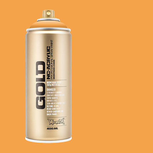 Montana Gold Acrylic Spray Paint Blast Orange ⚠️
