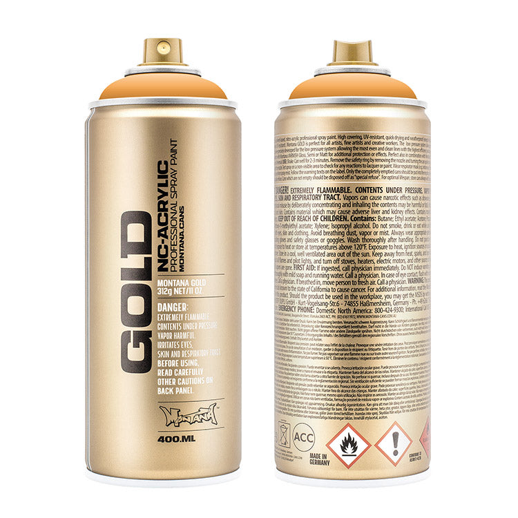 Montana Gold Acrylic Spray Paint Blast Orange ⚠️