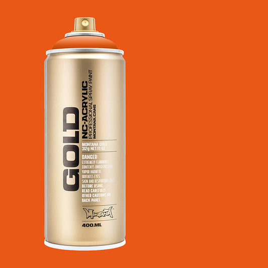 Montana Gold Acrylic Spray Paint Pure Orange ⚠️
