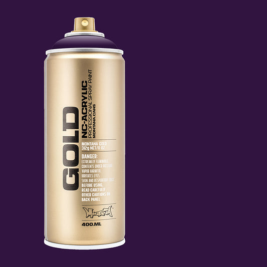 Montana Gold Acrylic Spray Paint Black Purple ⚠️