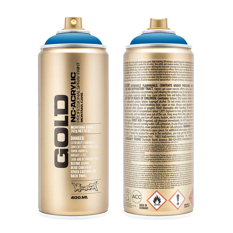 Montana Gold Acrylic Spray Paint Blue Magic ⚠️