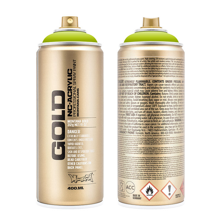 Montana Gold Acrylic Spray Paint Lime ⚠️