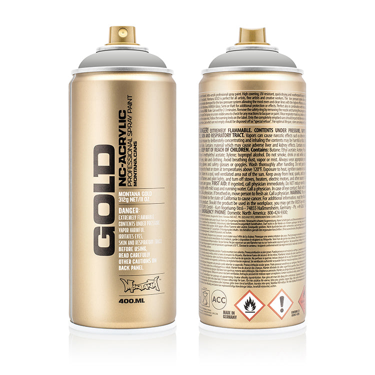 Montana Gold Acrylic Spray Paint Asphalt