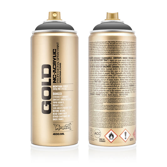 Montana Gold Acrylic Spray Paint Basalt
