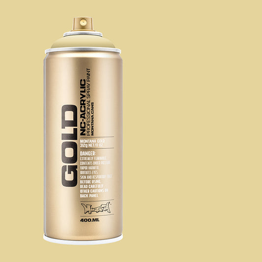 Montana Gold Acrylic Spray Paint Sahara Yellow ⚠️