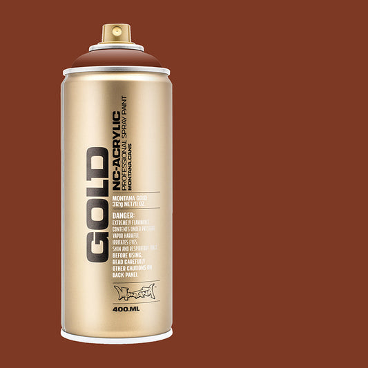 Montana Gold Acrylic Spray Paint Orange Brown ⚠️