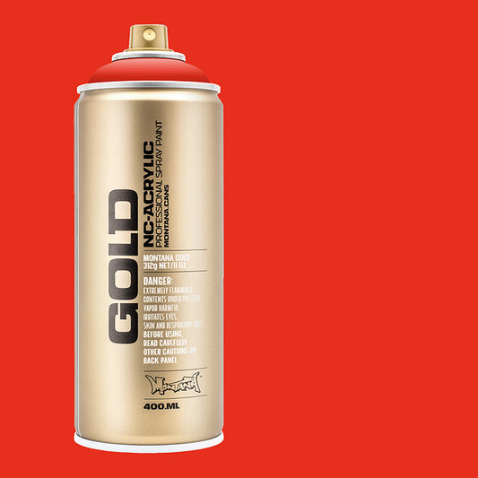 Montana Gold Acrylic Spray Paint Shock Orange Dark ⚠️