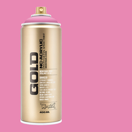 Montana Gold Acrylic Spray Paint Shock Pink Light ⚠️