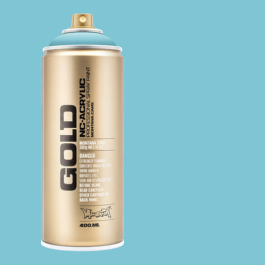 Montana Gold Acrylic Spray Paint Shock Blue Light ⚠️