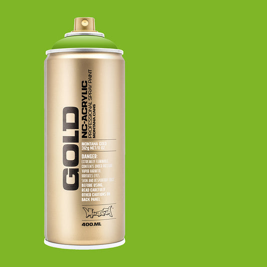 Montana Gold Acrylic Spray Paint Shock Green Light ⚠️