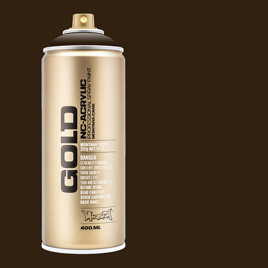 Montana Gold Acrylic Spray Paint Shock Brown Dark ⚠️