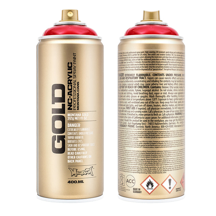 Montana Gold Acrylic Spray Paint Transparent Ketchup