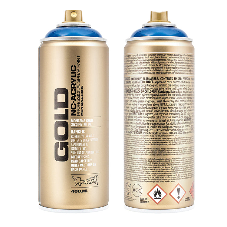 Montana Gold Acrylic Spray Paint Transparent Ultramarine