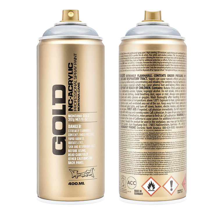 Montana Gold Acrylic Spray Paint Transparent Gravel