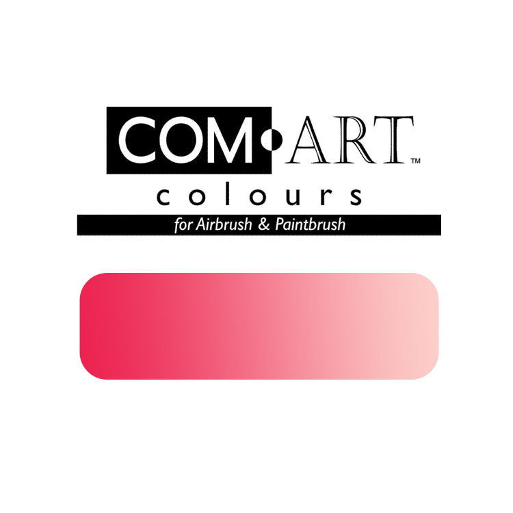 Com Art Opaque Airbrush Color 1oz Quinacridone Red