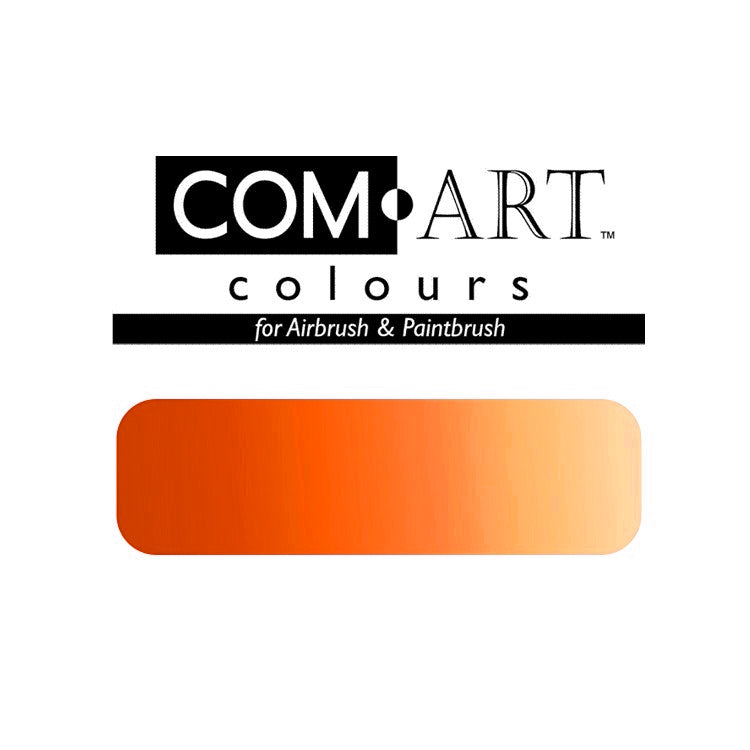 Com Art Opaque Airbrush Color 1oz Bright Orange