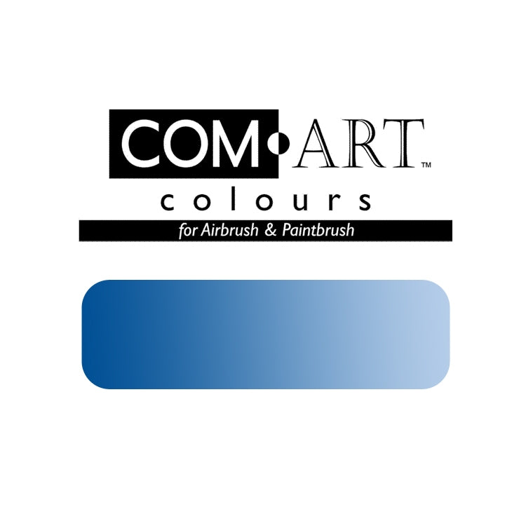 Com Art Transparent Airbrush Color 1oz Phthalo Blue