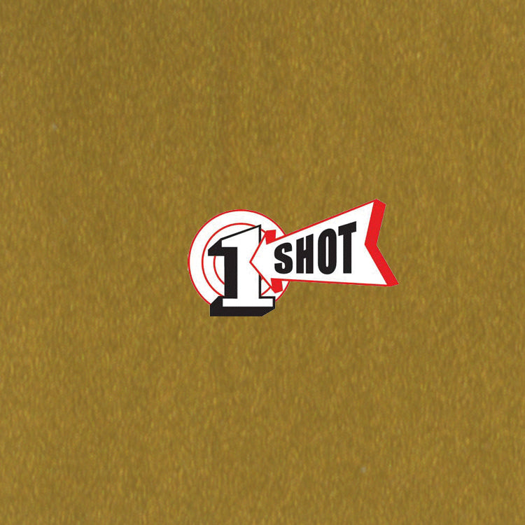 1 Shot Enamel Lettering Paint 1/2 Pint Metallic Gold ⚠️