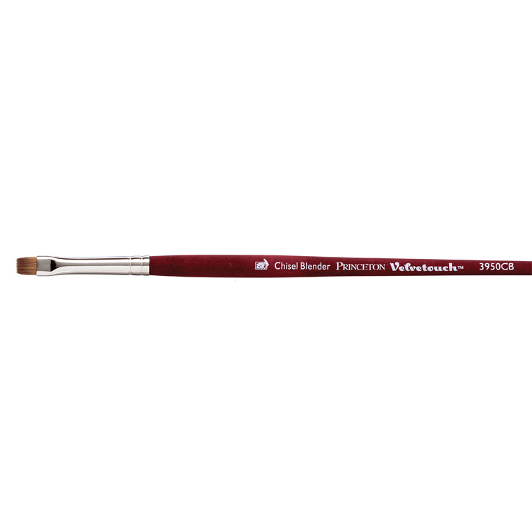 Princeton Velvetouch Brush Mixed Media Chisel Blender 4
