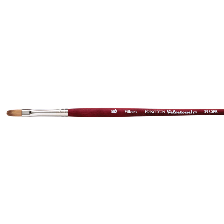 Princeton Velvetouch Brush Mixed Media Filbert 8