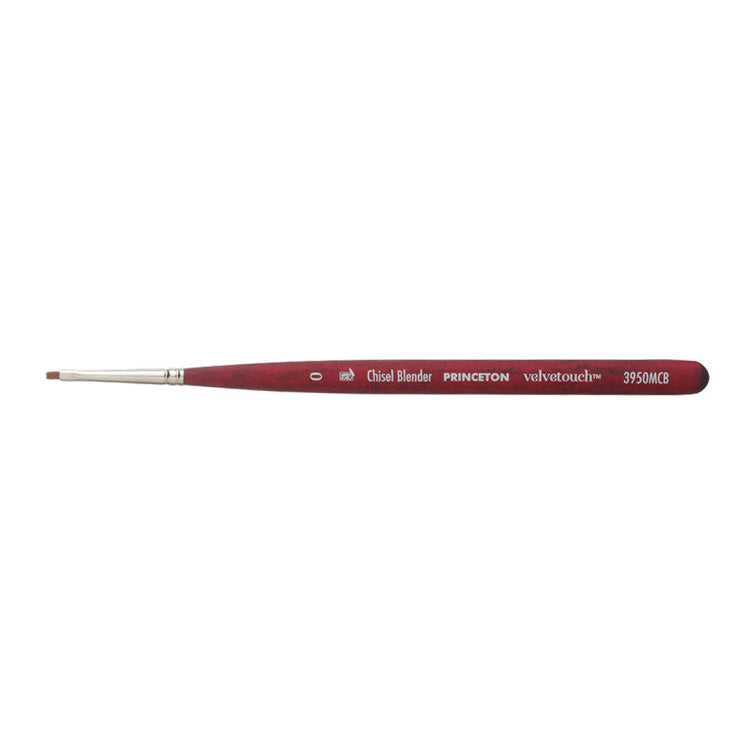 Princeton Velvetouch Brush Mini Chisel Blender 0