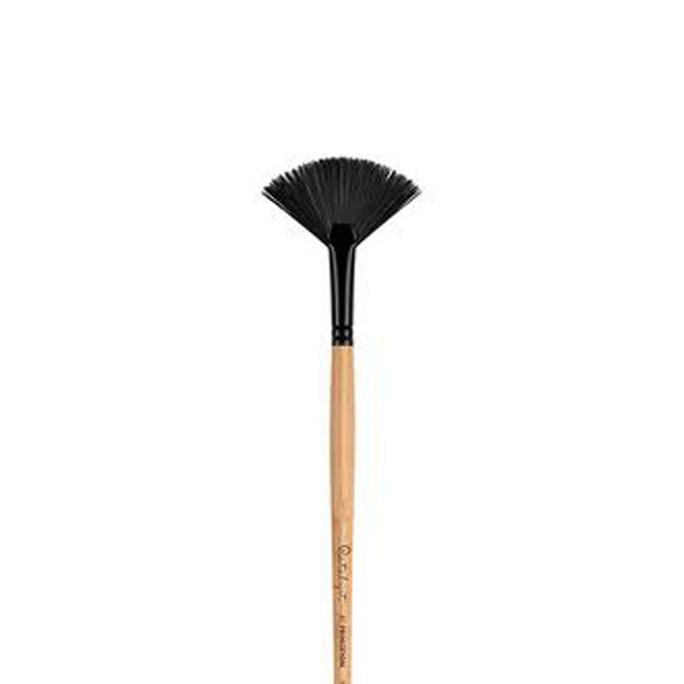 Princeton Catalyst Polytip Brush Fan 3 Long Handle