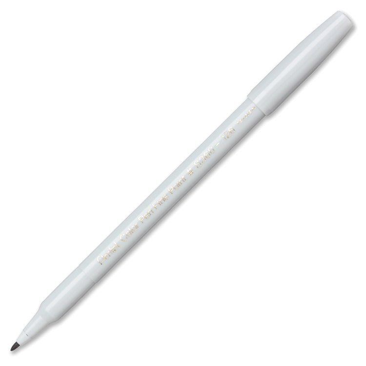 Pentel Arts Color Pen Silver Gray