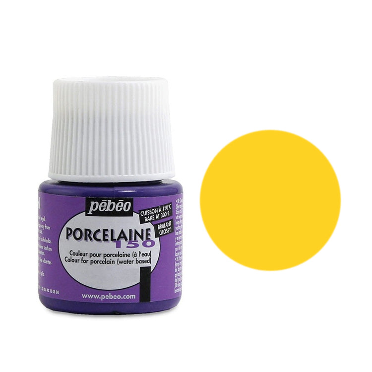 Pebeo Porcelaine 150 China Paint Citrine Yellow