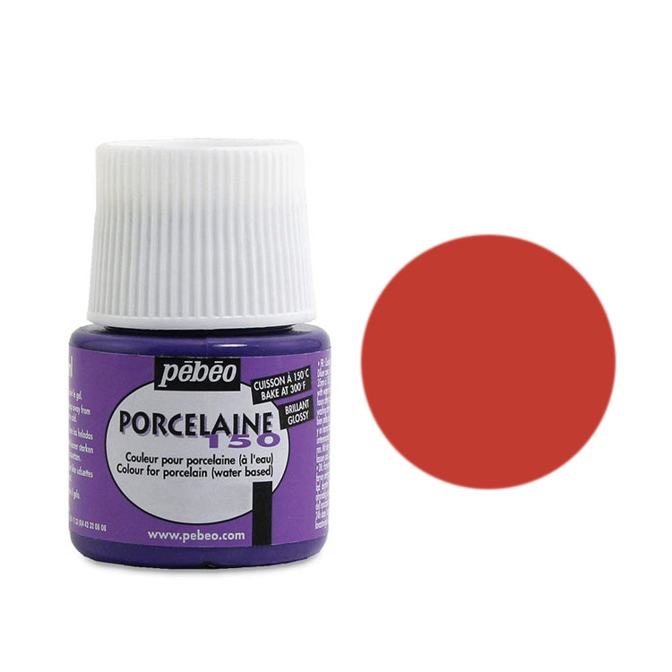 Pebeo Porcelaine 150 China Paint Scarlet Red