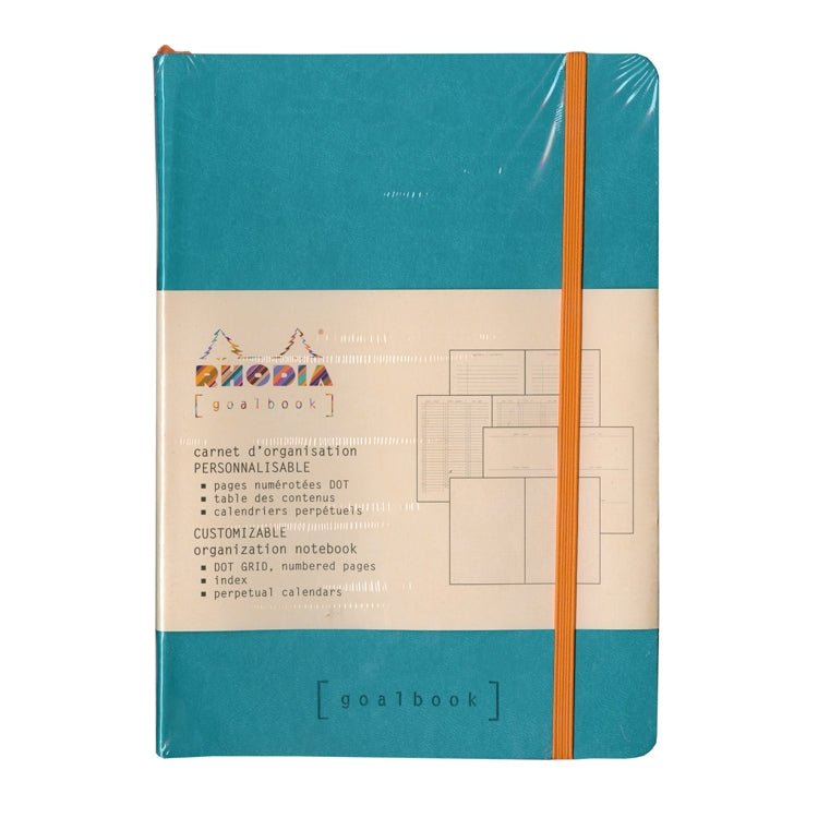 Rhodia Goalbook A5 Turquoise Soft Dot Grid