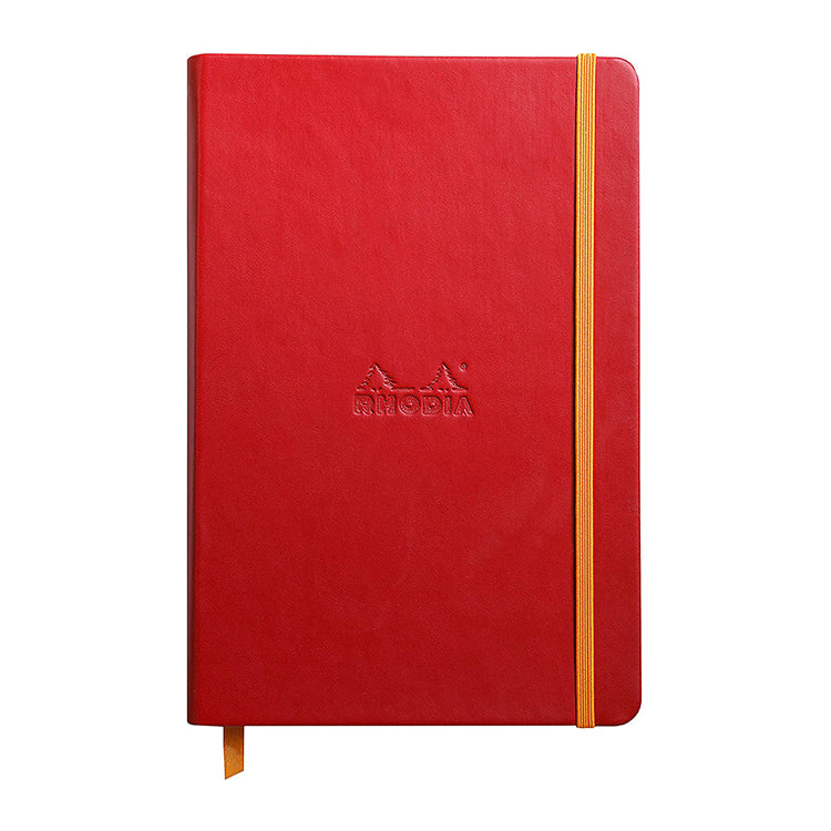 Rhodia Webnotebook A5 Poppy Hard Lined
