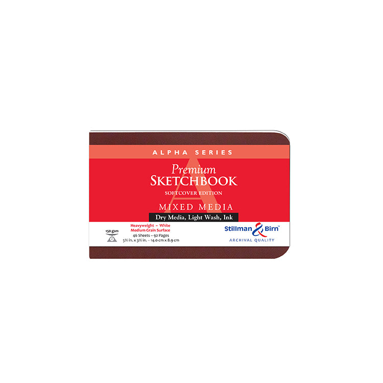 Stillman & Birn Alpha Softcover Sketchbook 5.5x3.5