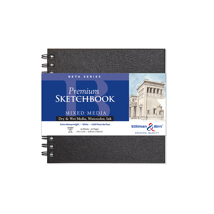 Stillman & Birn Beta Wirebound Sketchbook 7x7 Extra Heavy Weight