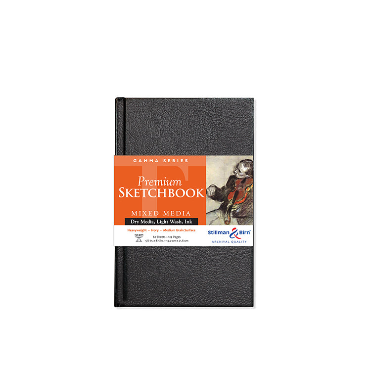 Stillman & Birn Gamma Hardbound Sketch 5.5x8.5 Ivory